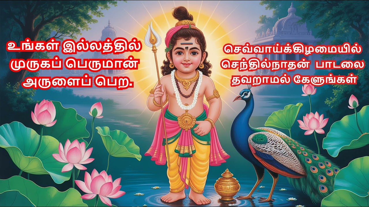 செவ்வாய்க்கிழமையில் செந்தில்நாதன் பாடலை தவறாமல் கேளுங்கள்.#murugar