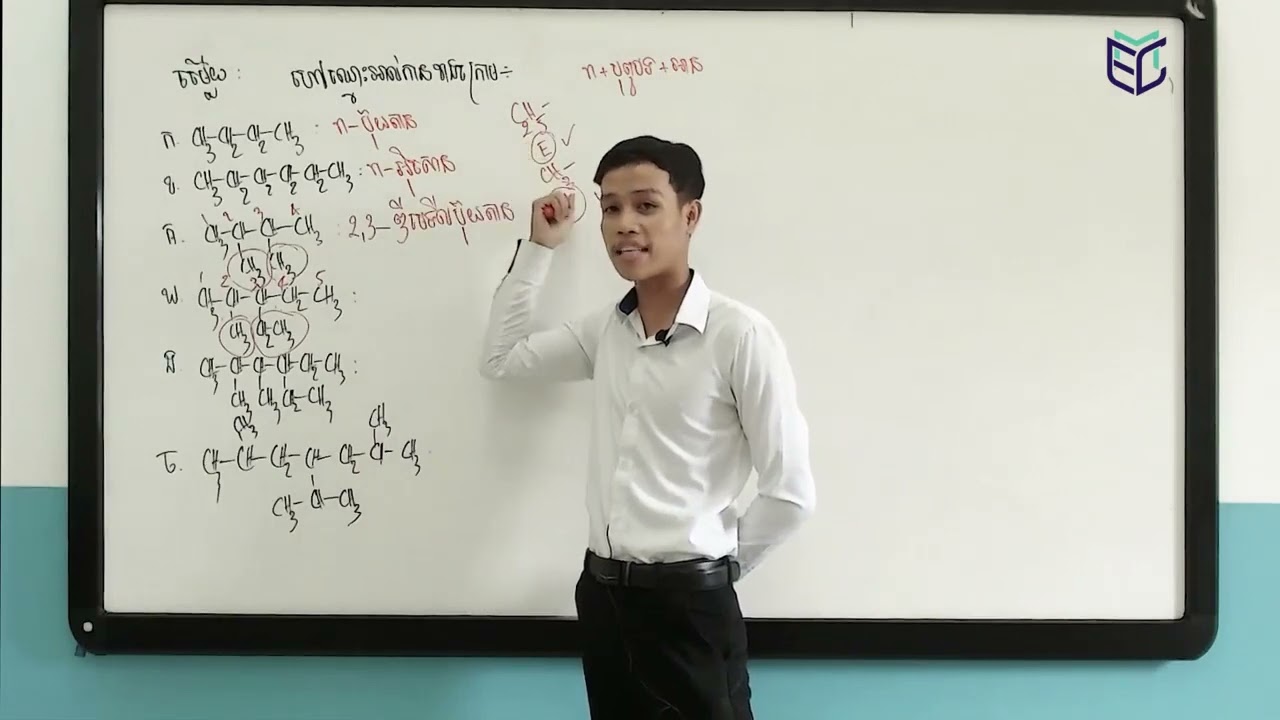 អនុវត្តន៍ការហៅឈ្មោះសមាសធាតុសរីរាង្គអេស្ទែរ