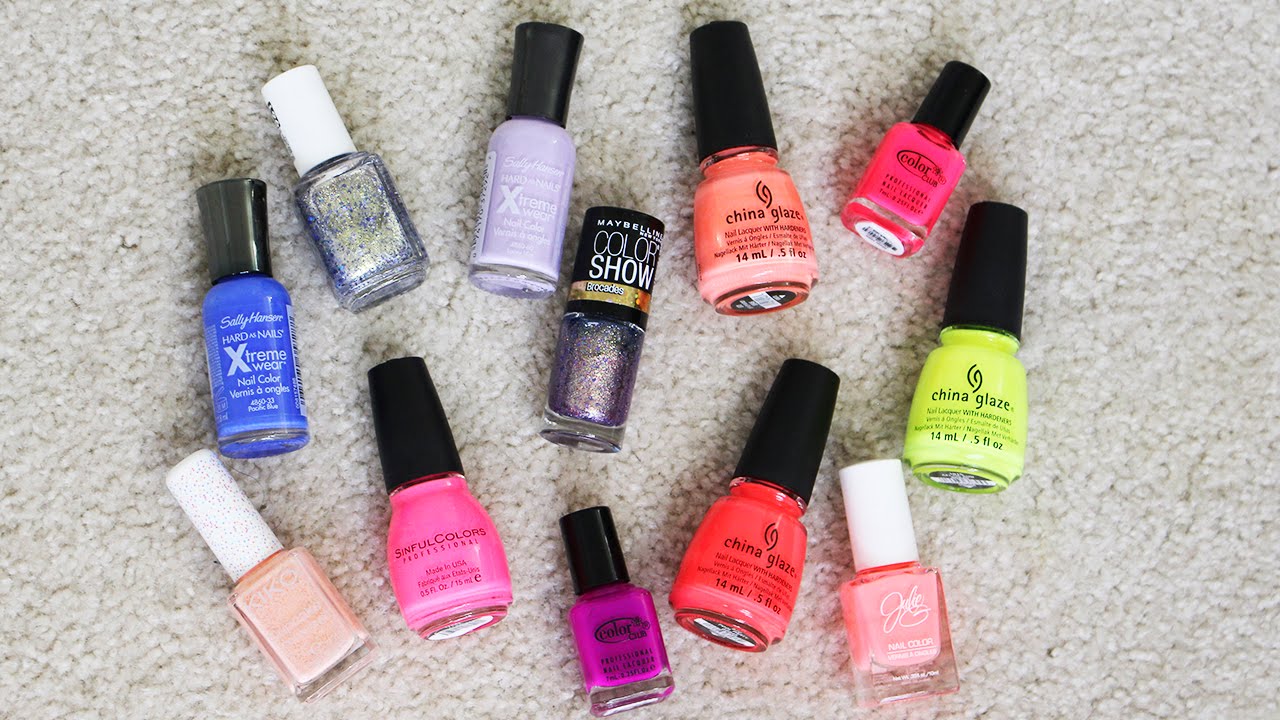 Mis Pintau&ntilde;as Favoritos del Verano - Mi Colecci&oacute;n de Neones