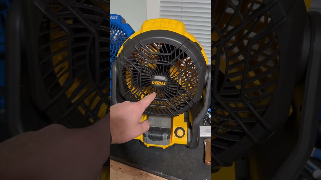 Will the Dewalt fan last you an entire shift?