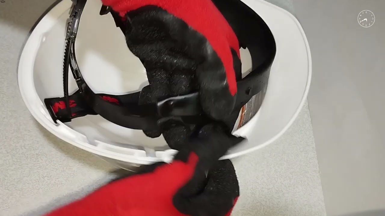 como armar un casco de seguridad 3m