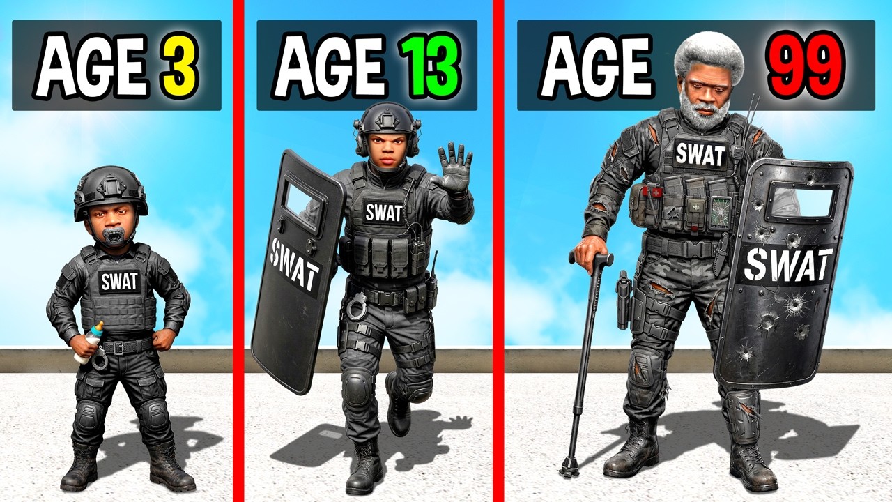 Продержитесь 99 лет в составе спецназа в GTA 5!