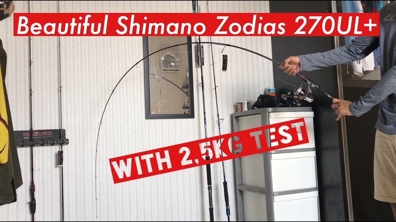 Shimano Zodias 270UL+ (UL/Ultralight rod/joran)