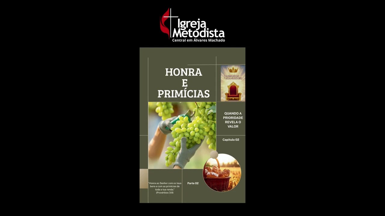 AUDIOBOOK: CAP. 2 Honra e Primícias - quando a prioridade revela o valor (parte 2)