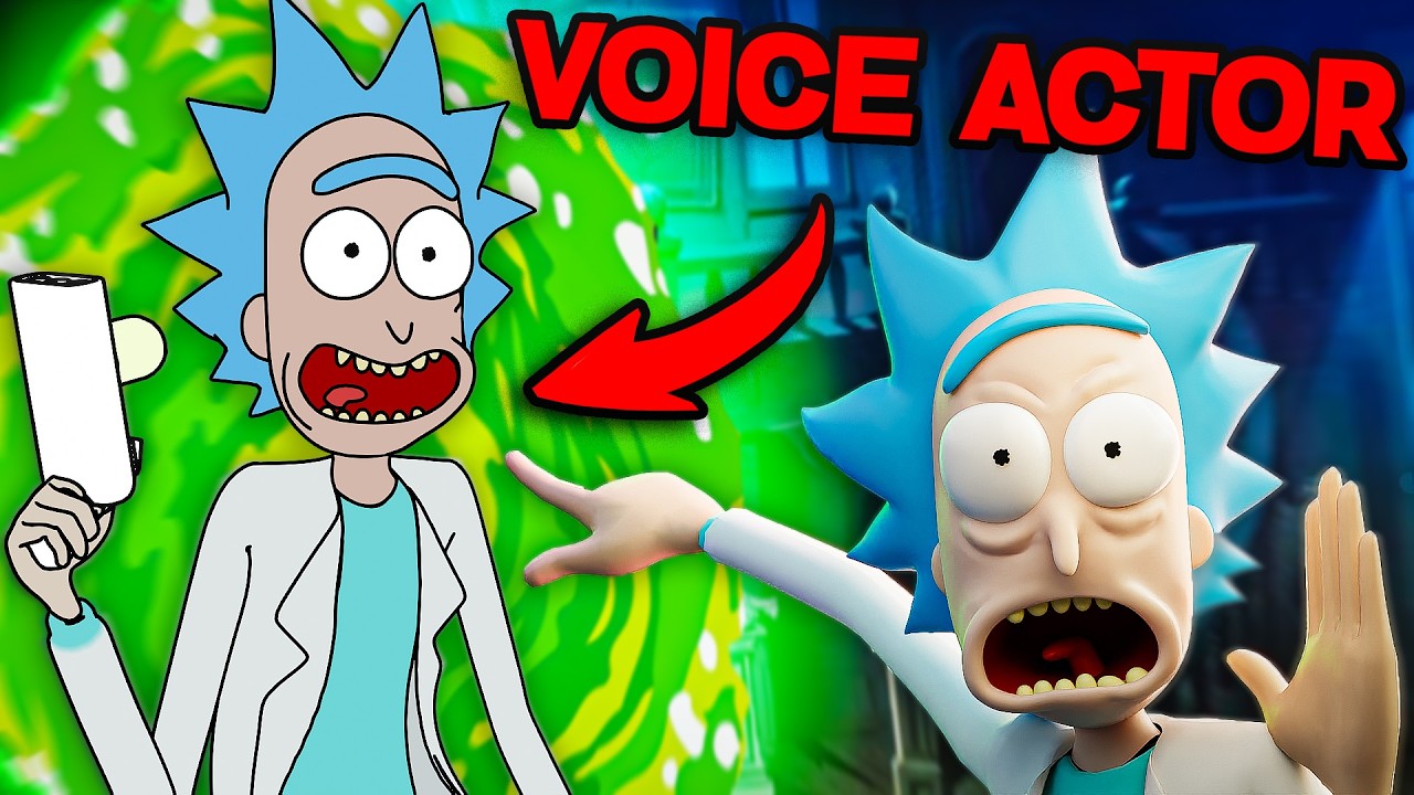 I paid Rick's VOICE ACTOR to play MultiVersus with me