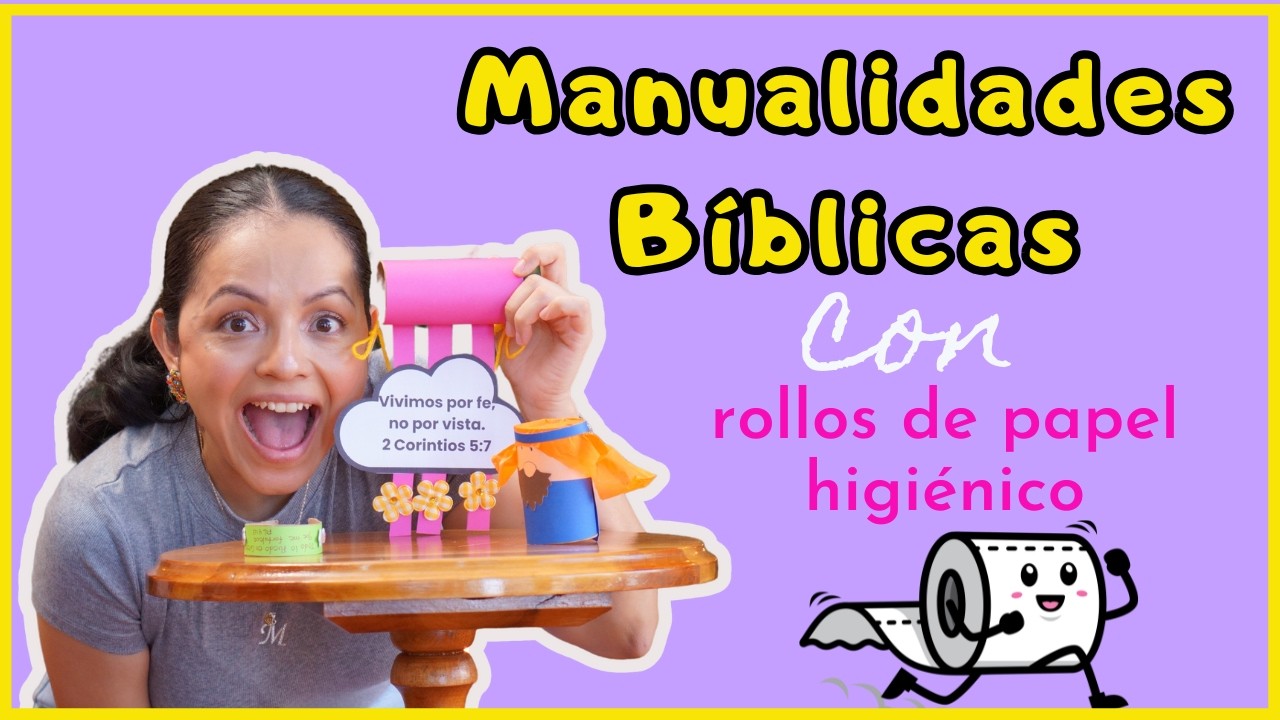 3 Manualidades Bíblicas Para Escuela Dominical