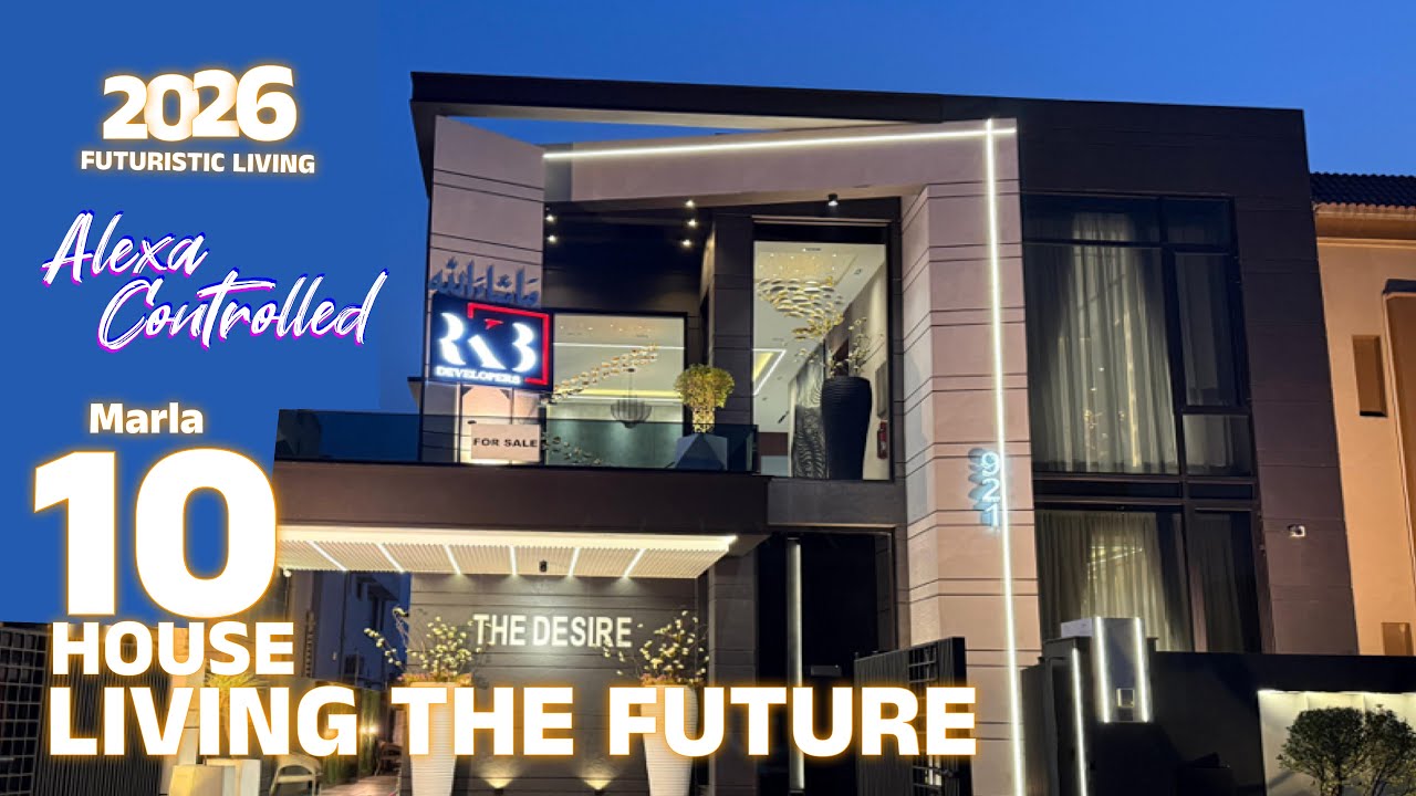 Living The Future Inside 10 Marla House For Sale Bahria Town Lahore
