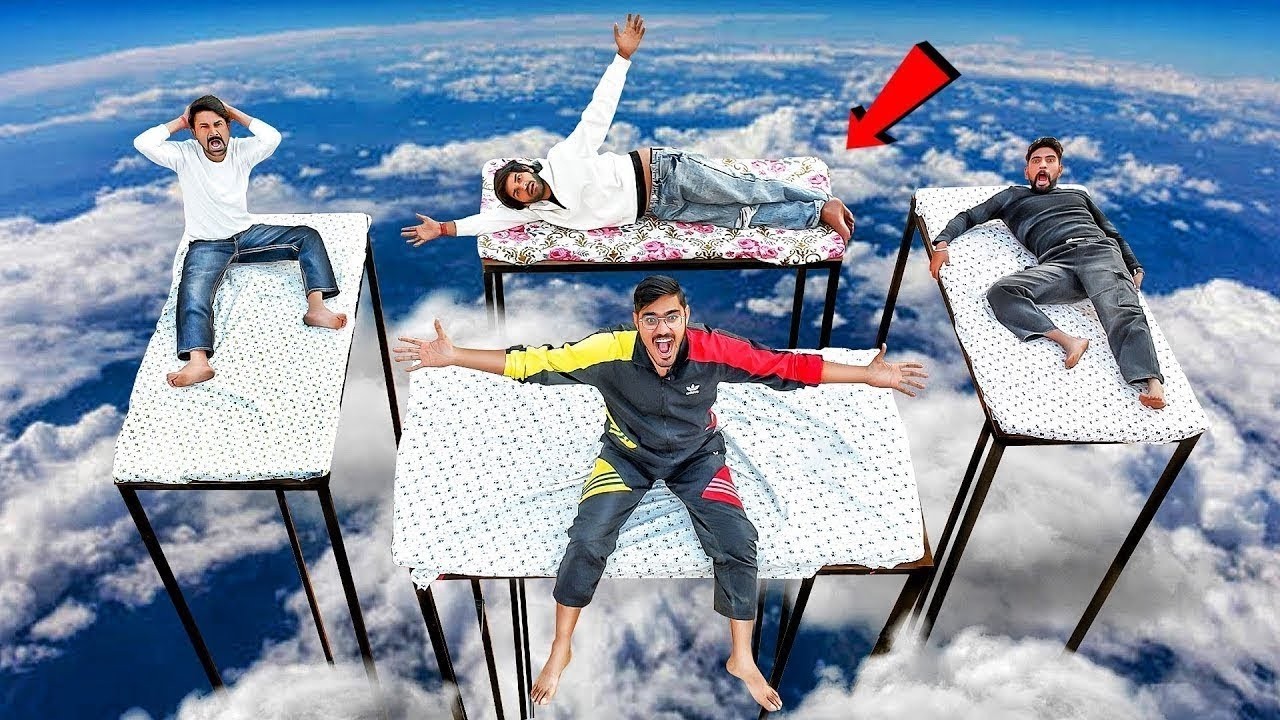 Living on World's Highest Bed For 24 Hours Challenge   क्या हम इसपे 24 घंटे बिता पाएंगे