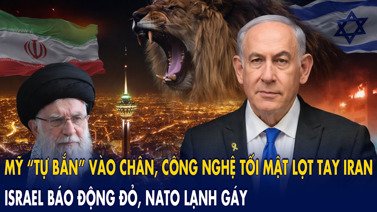 Mỹ “tự bắn” vào chân, công nghệ tối mật lọt tay Iran: Israel báo động đỏ, NATO lạnh gáy!