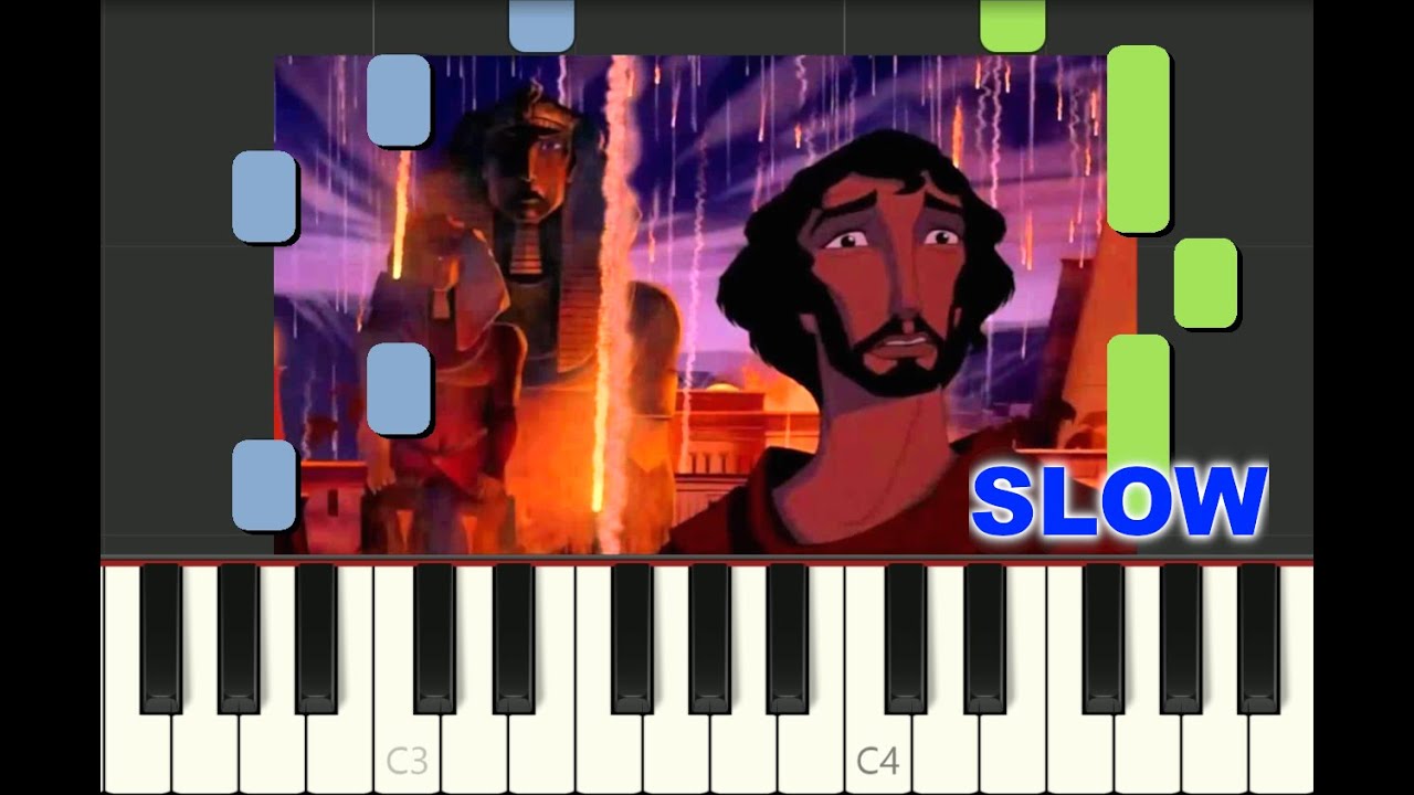 SLOW piano tutorial 