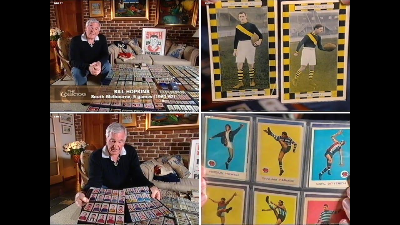 The Collectors - Footy Memorabilia -  Bill Hopkins (South Melbourne). 2002 episode