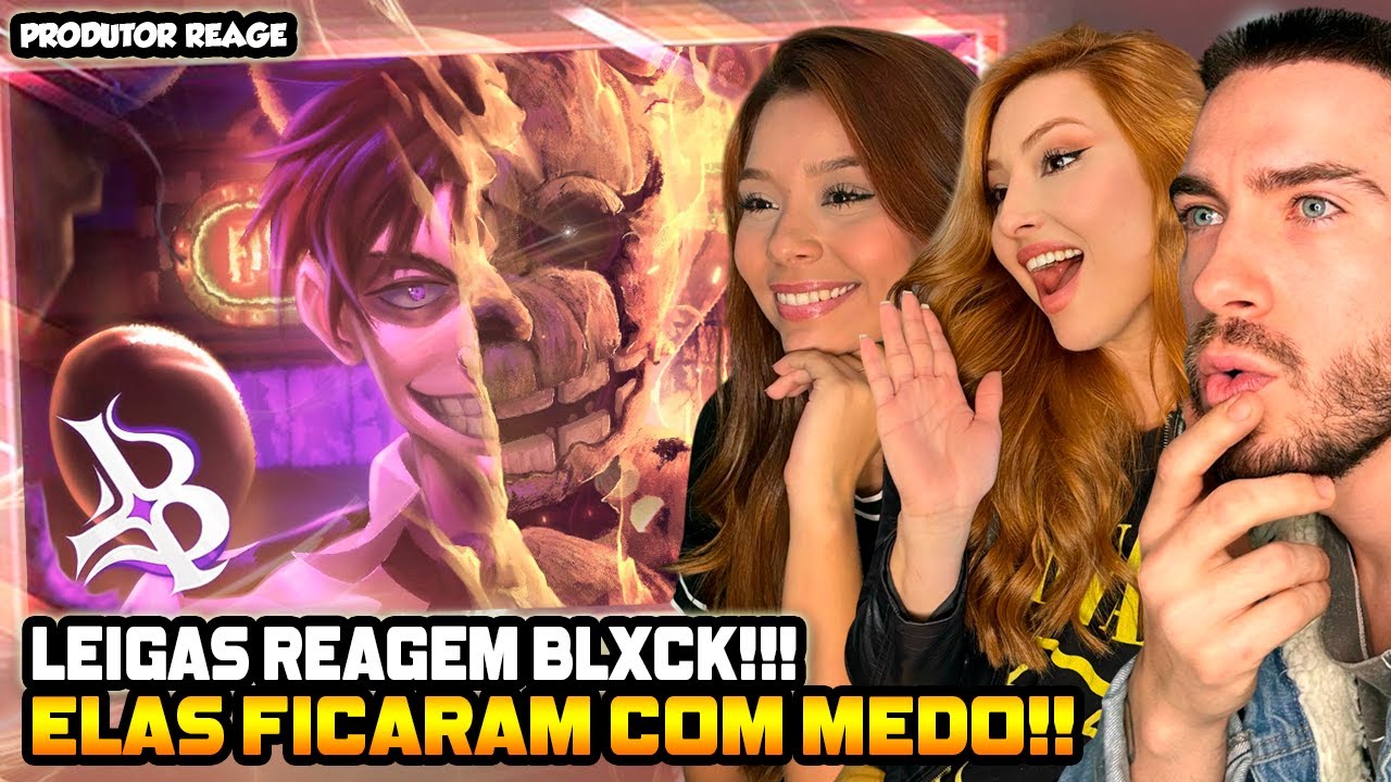 LEIGAS REAGEM Blxck - Coral da Agonia (William Afton) (REACT, análise)