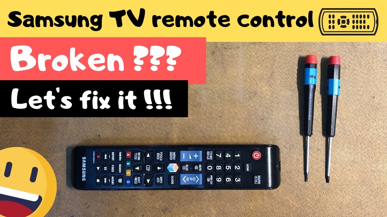 Repairing A Samsung Tv Remote Control