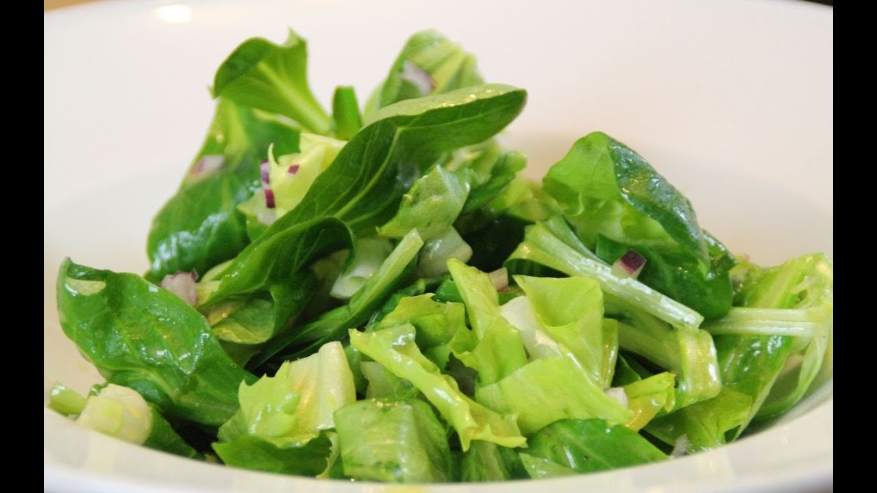 Winter Salat Rezept mit Orangendressing - Der Bio Koch 