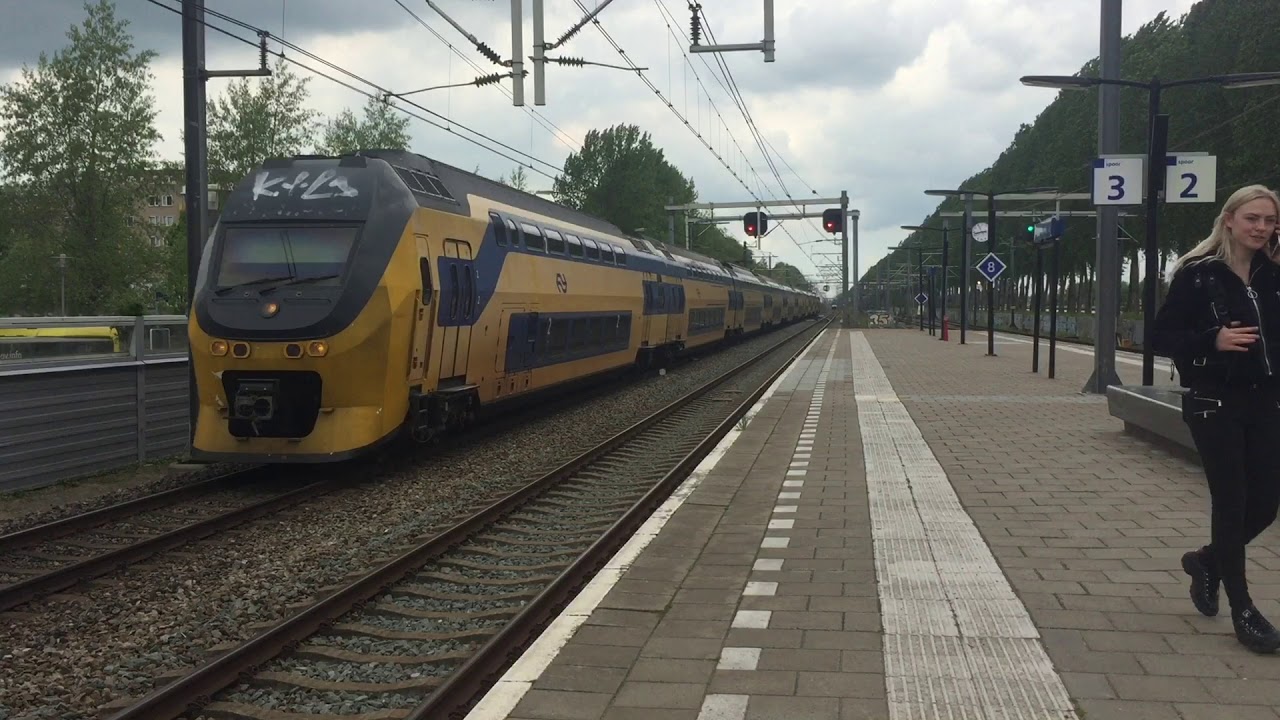 Treinen op station Maarssen | 26 april 2019