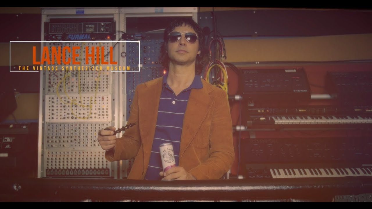 Lance Hill of the Vintage Synthesizer Museum