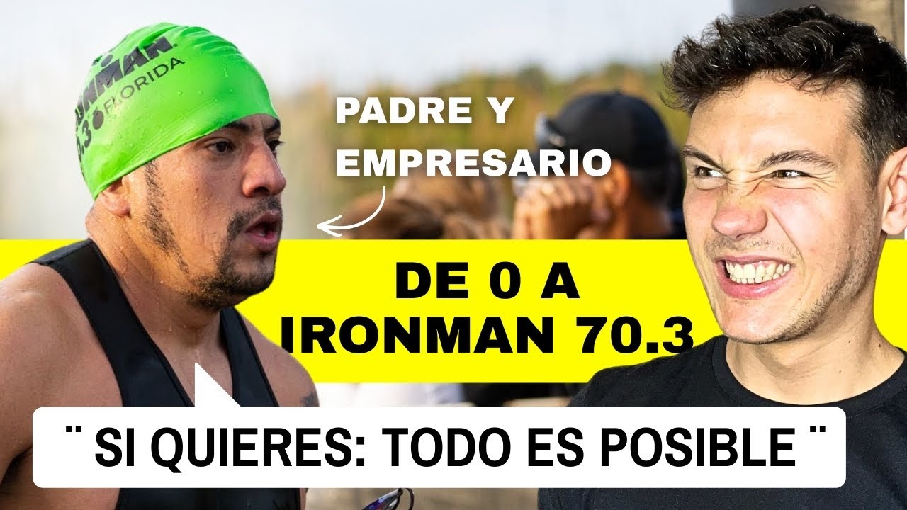 Completó su Primer Ironman 70.3 en 5 meses: La historia de Joseph
