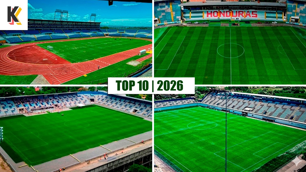 Los MEJORES 10 estadios de Honduras en 2026