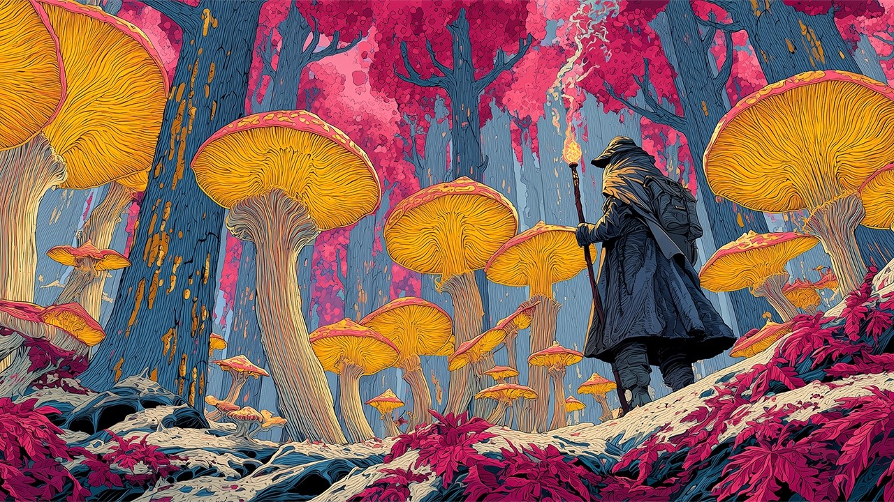Through Desert Flow | Psychedelic Stoner Rock, Fuzz Groove Mix