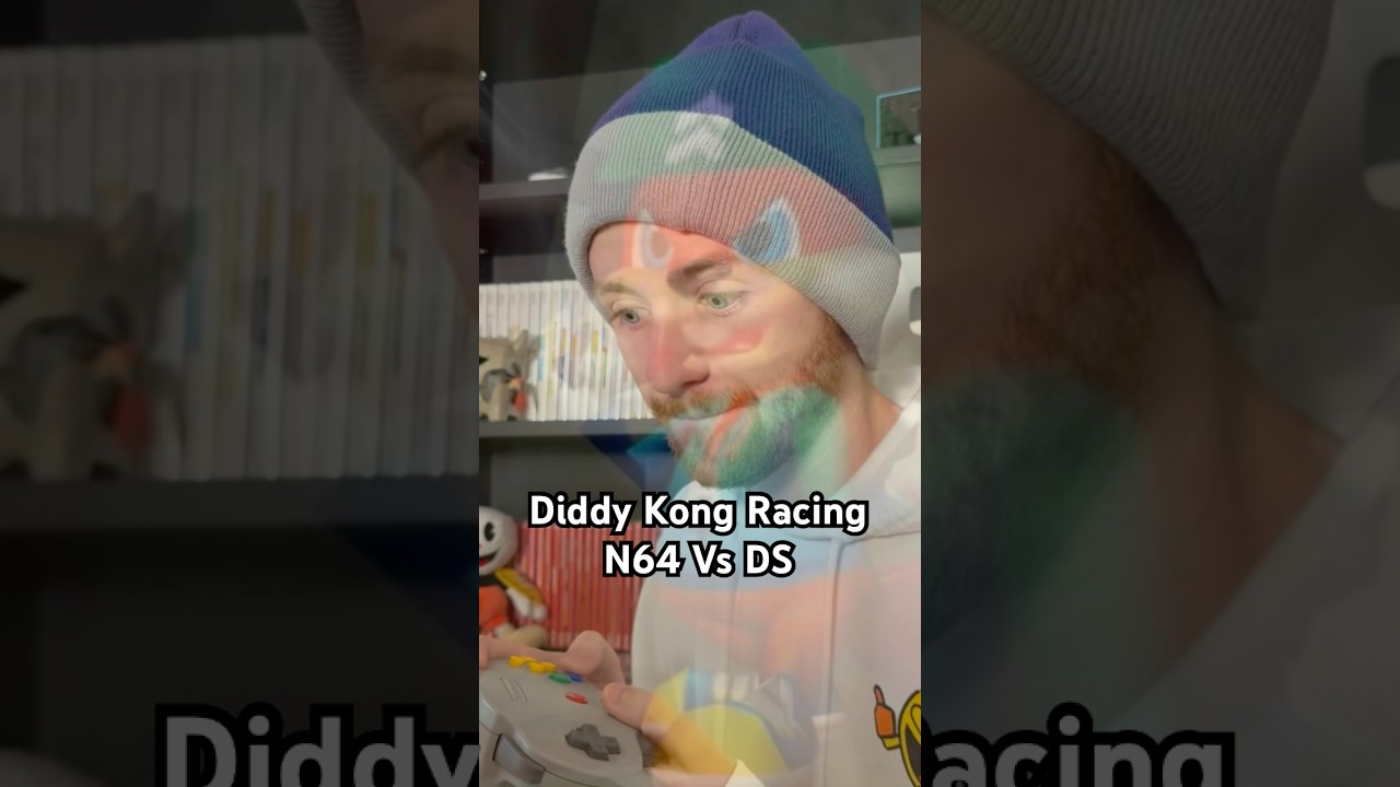 Diddy Kong Racing N64 против версии DS