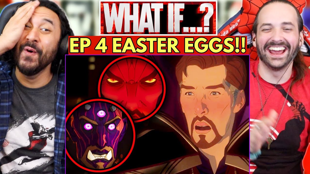 WHAT IF EPISODE 4 EASTER EGGS & BREAKDOWN REACTION!! (Marvel Details You Missed)