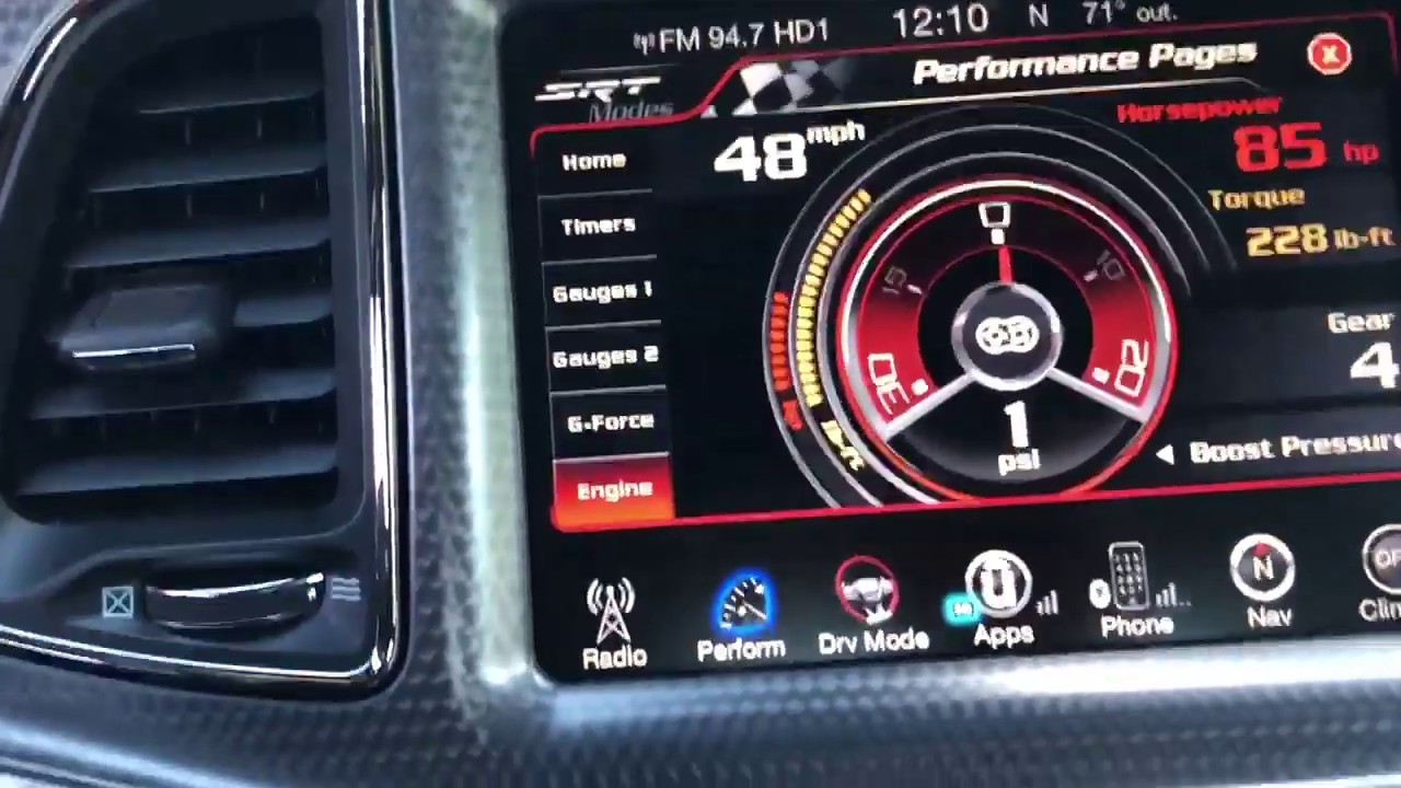 2016 HELLCAT 704 horsepower 644 ft torque