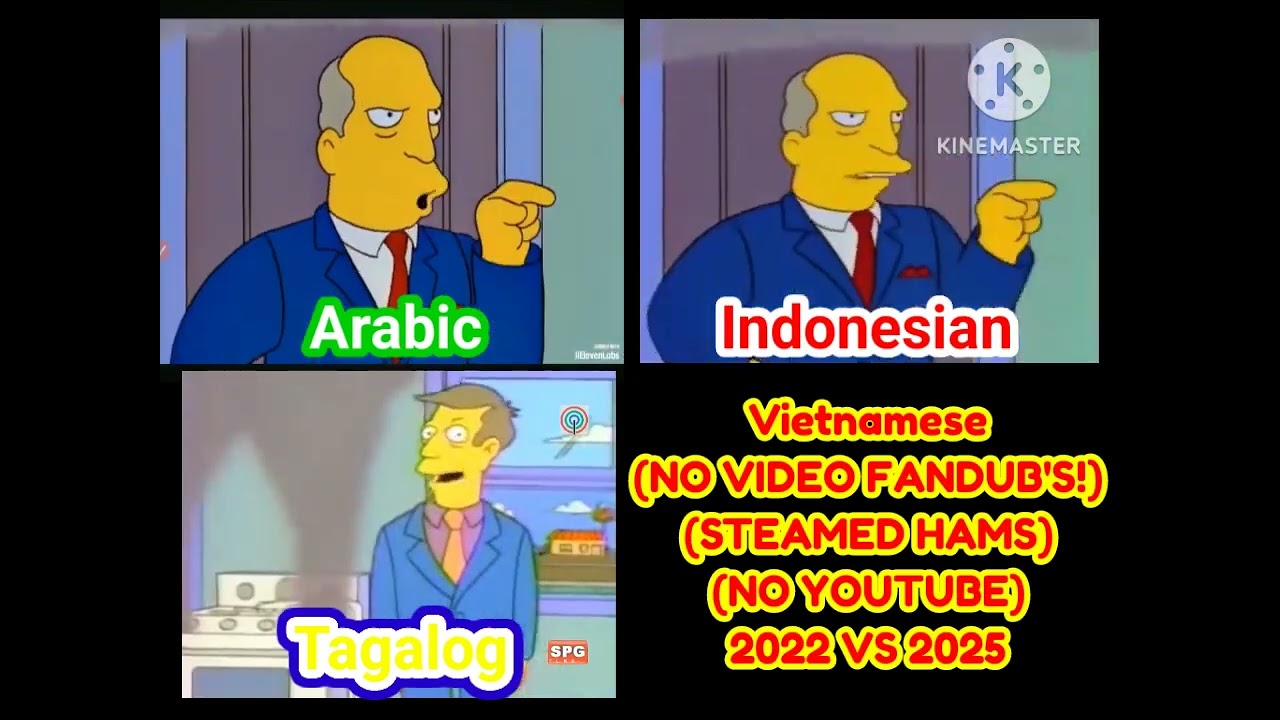STEAMED HAMS! Multilanguasnge UDIPAZ!!!!!!!!!! 2026!!!!!!!!!