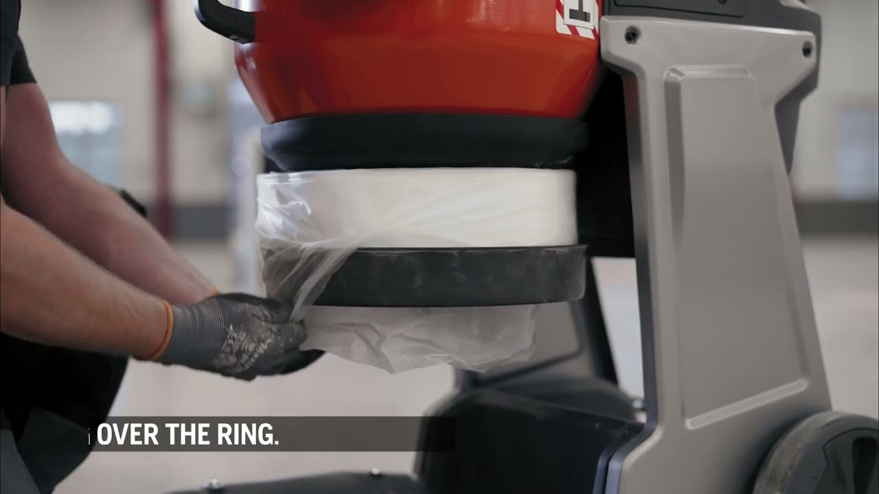 How to refill Longopac® dust bag – Husqvarna DE-Dust Extractors