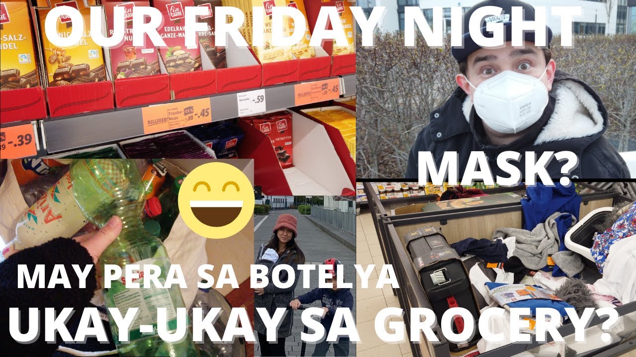 MAG GROCERY TAYO|MAY PERA SA BASURA 😅|PINAY IN GERMANY