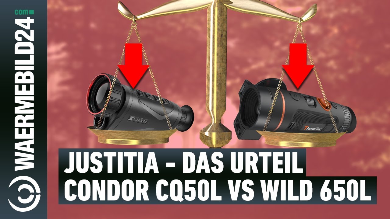 Das Urteil ⚖️  Hikmicro Condor CQ50L gegen ThermTec Wild 650L - welches Wärmebild-Handgerät kaufen?