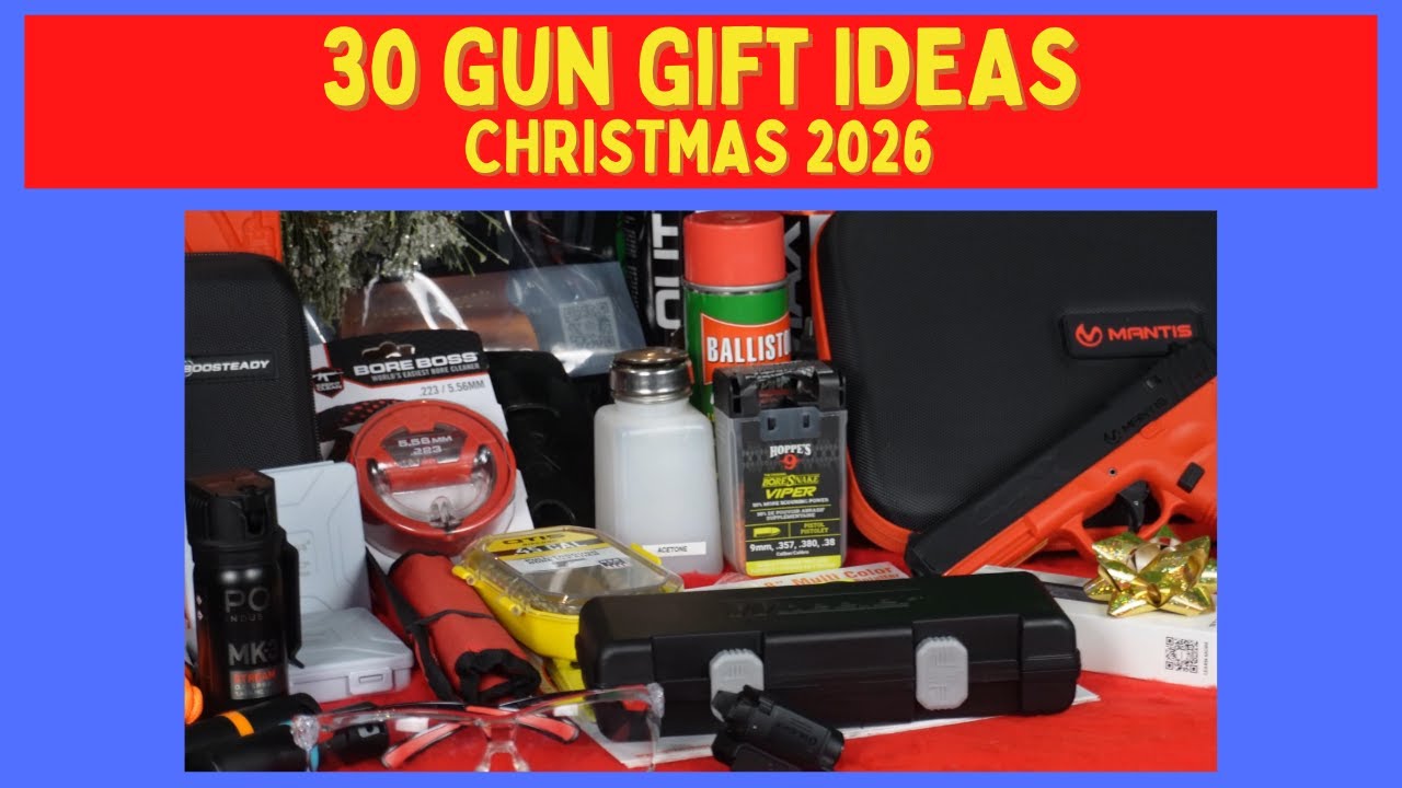 30 AWESOME Gun Lover Christmas Gift Ideas