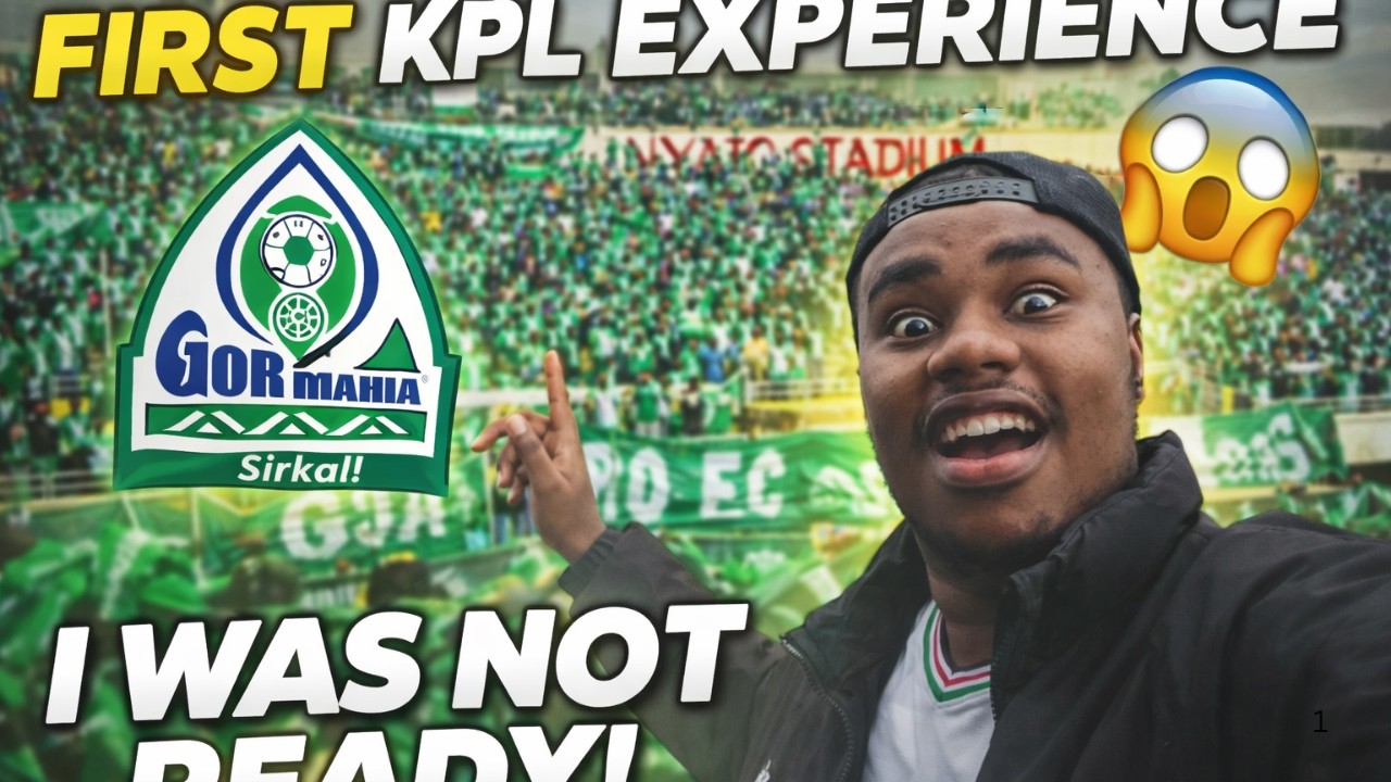 Gor Mahia Fans Took Over Nyayo | My First KPL Experience.