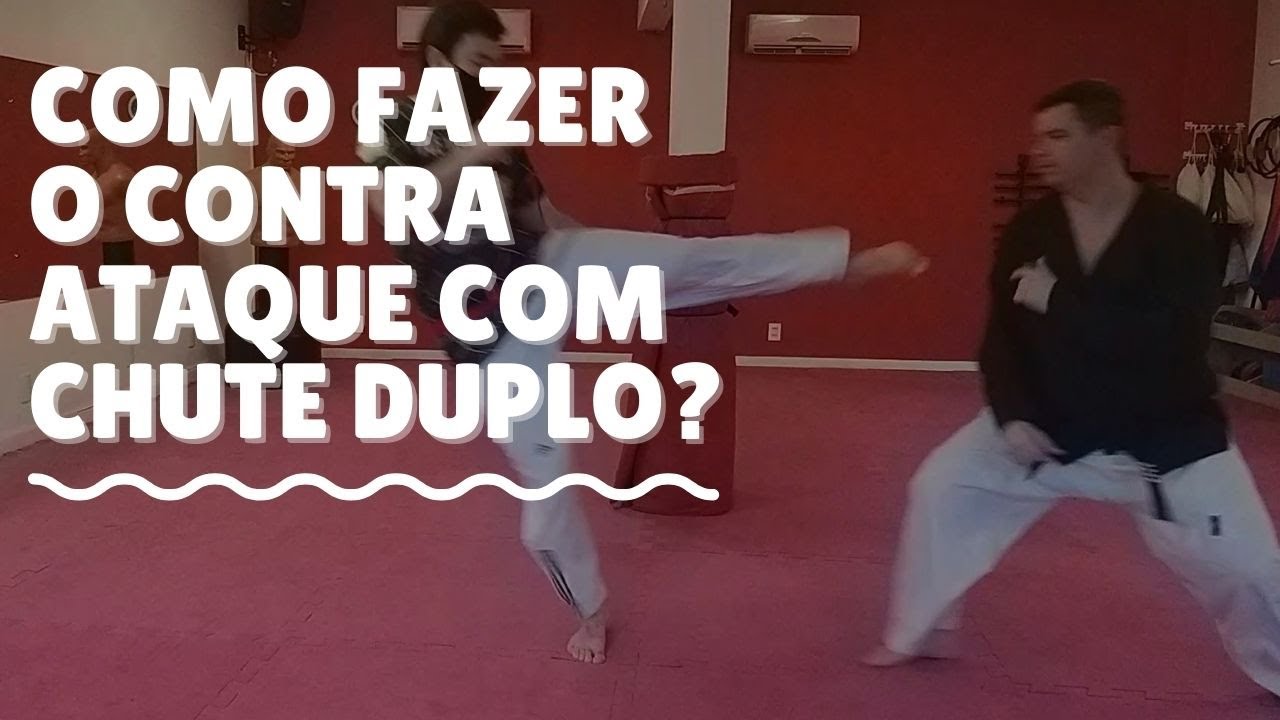 Como usar o dubal tchagui em contra ataque em luta de Taekwondo?