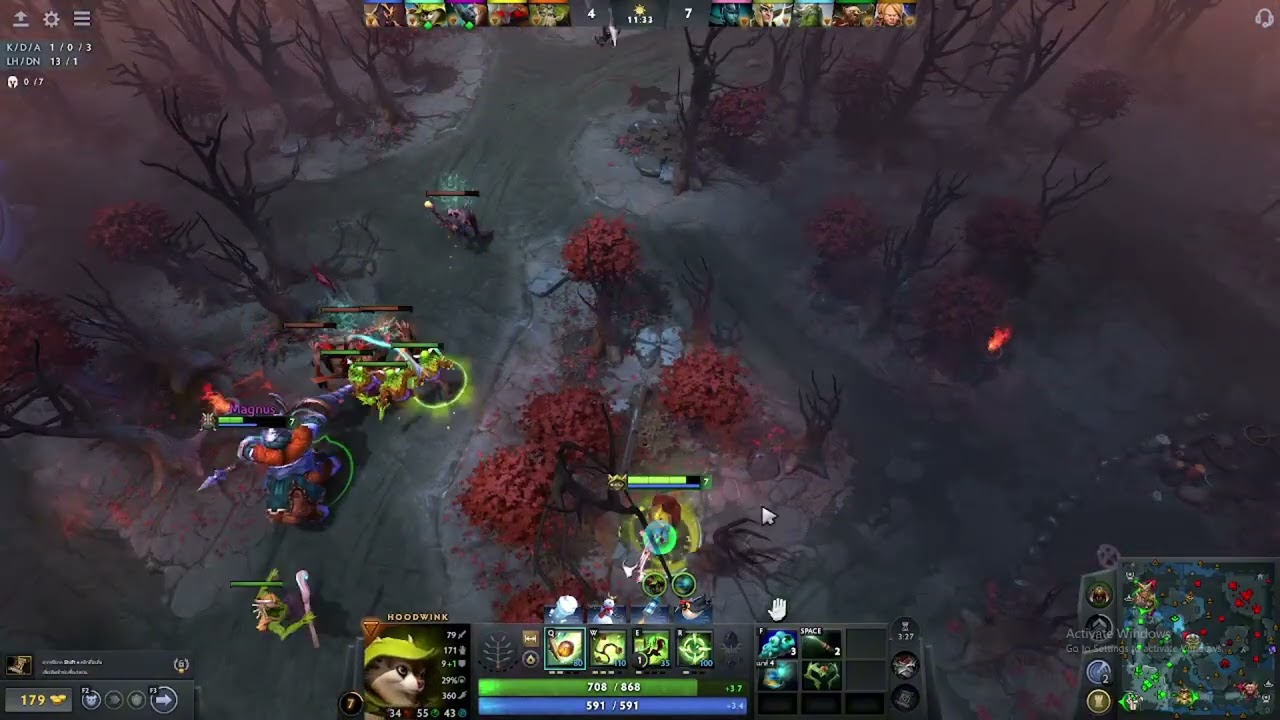 hoodwink Sup4 that plays like Sup5 #dota2