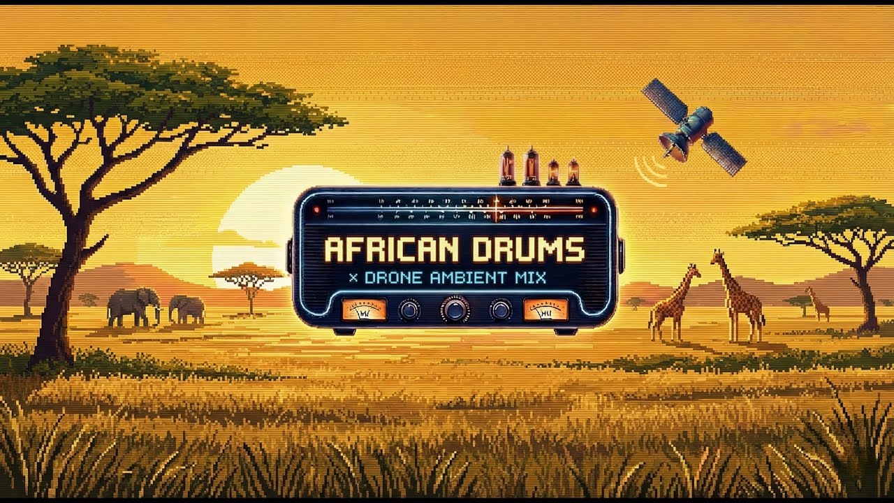 Tribal Drone Ambient 🌅 Relax, Meditate & Focus • Hypnotic Rhythms Mix