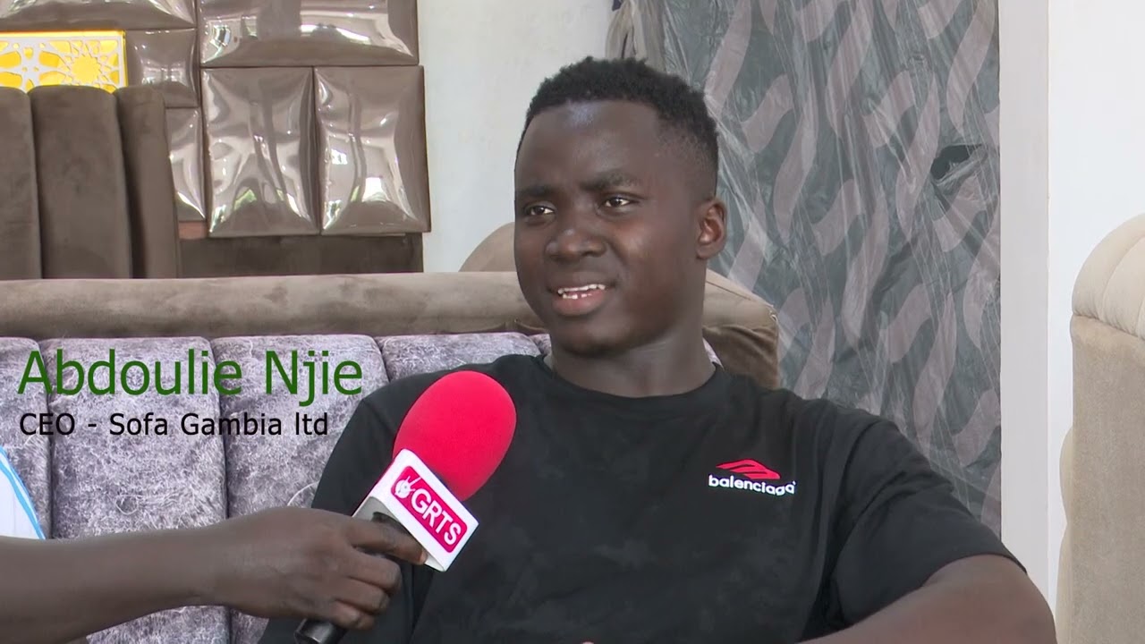 ABDOULIE NJIE LEFT QATAR TO OPEN HIS OWN CARPENTRY WORKSHOP TO HIS COUNTRY - GAMBIA