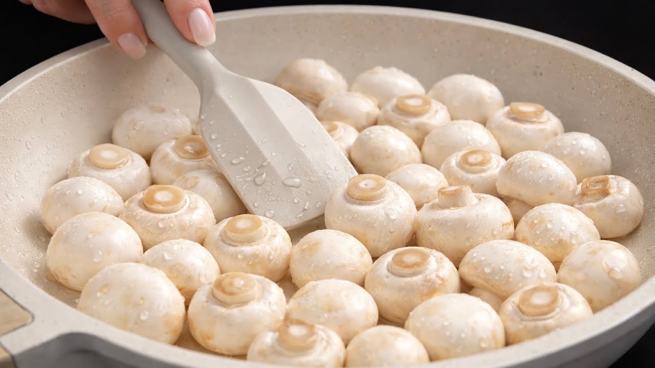 Я никогда не пробовала таких вкусных грибов! Простой рецепт приготовления грибов за 5 минут!