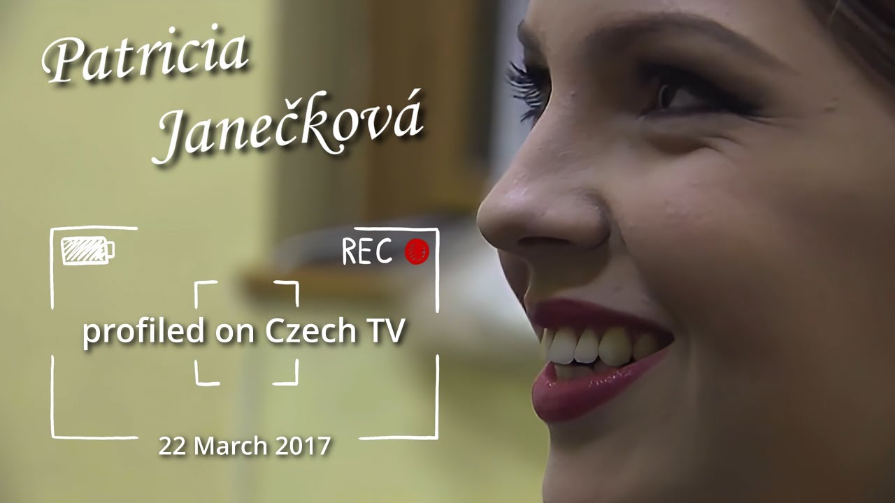 Патрисия Янечкова в программе на чешском телевидении 22 марта 2017 г.
