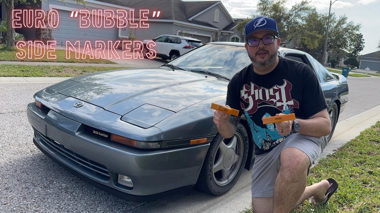 MK3 Supra Bubble Side Markers Install