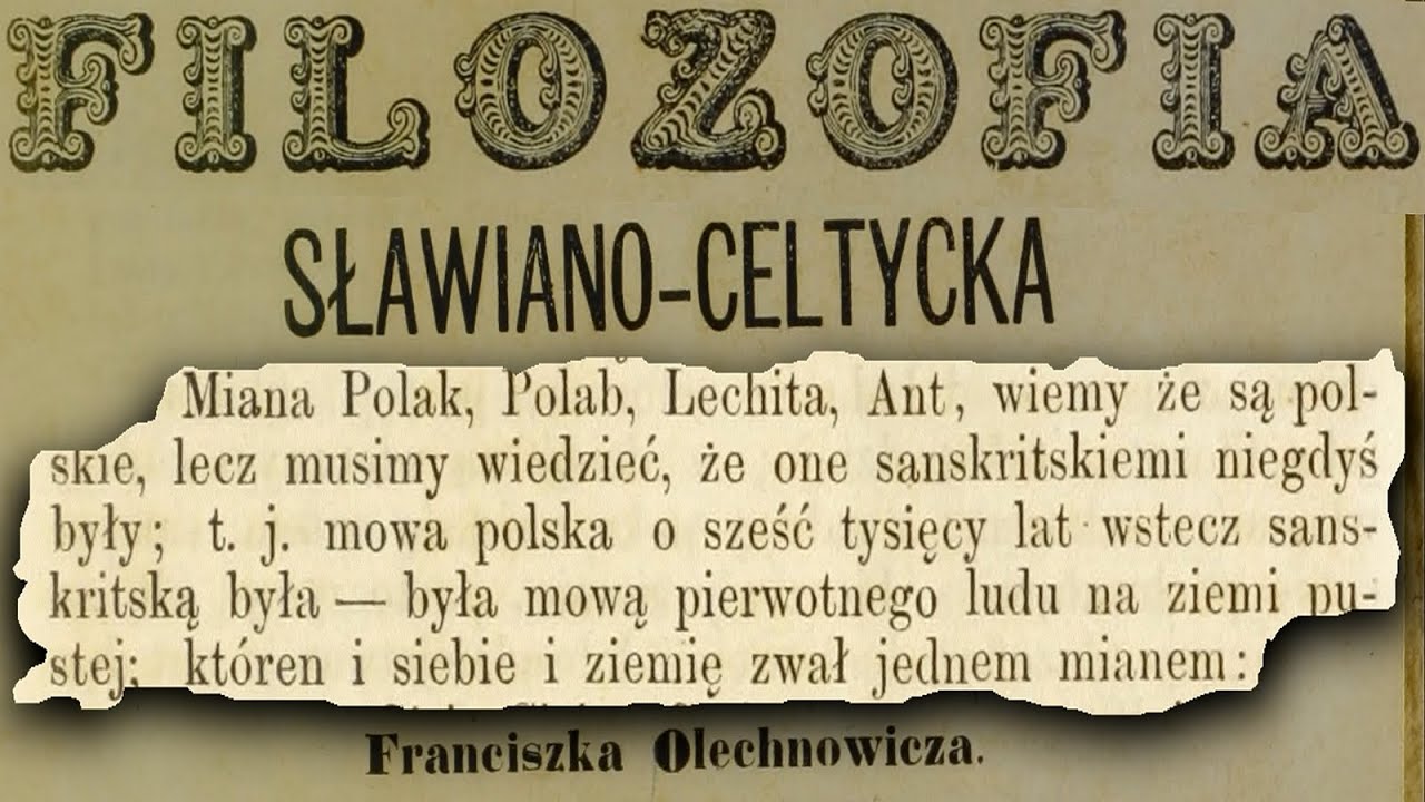 Filozofia Sławiano-celtycka (wyd.1869) T.I Fr. Olechnowicz [24 fragmenty]