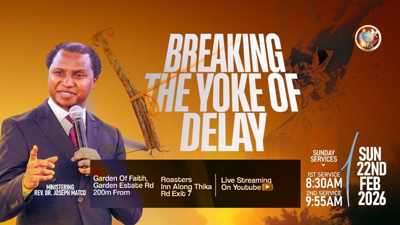 BREAKING THE YOKE OF DELAY II SUNDAY 1ST SERVICE II 22ND FEB 2026