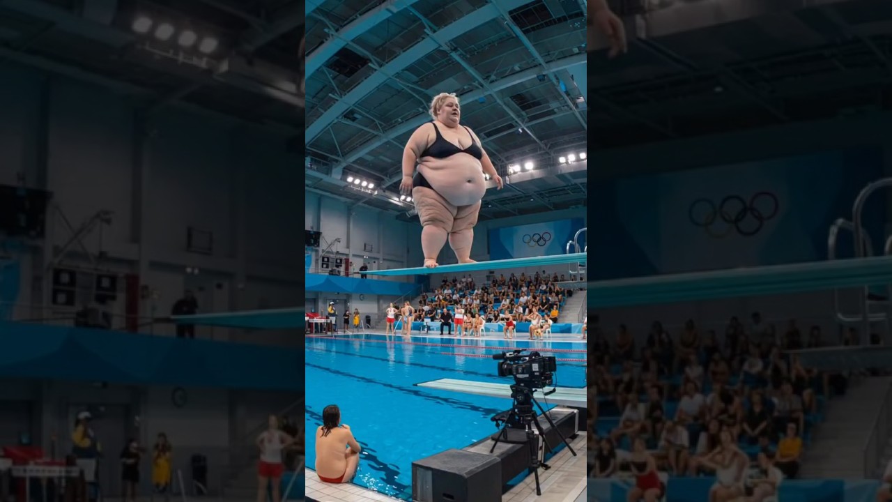 Epic Diving Board Fail Girl Falls Instantly Total damage, total collapse