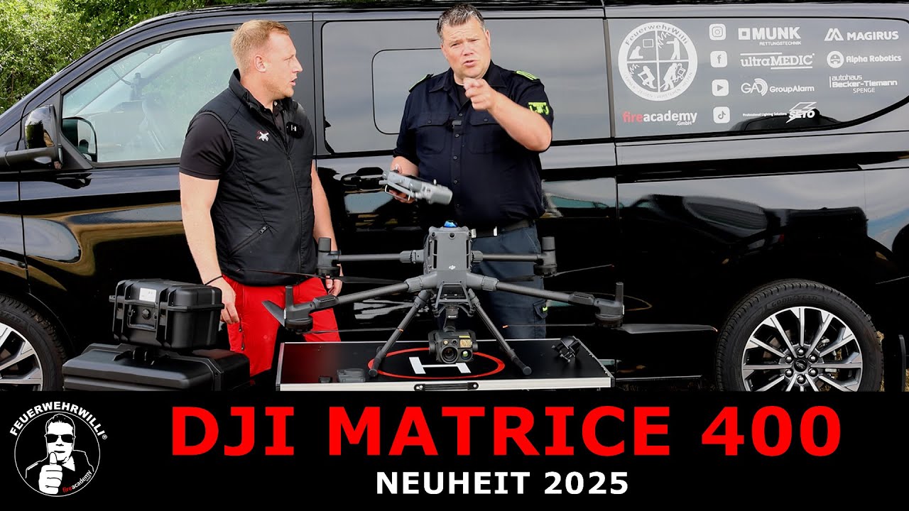 DJI Matrice 400 #feuerwehr #drohnen