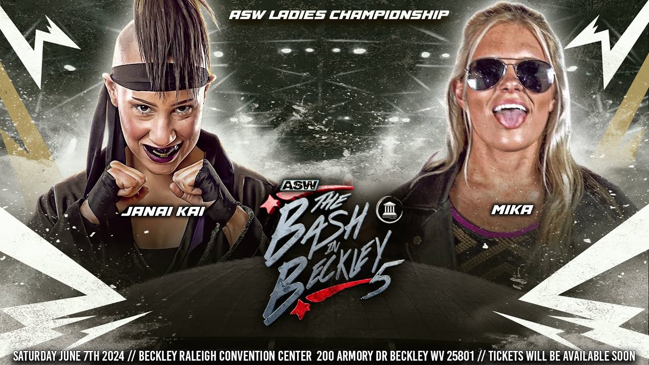 Bash at Beckley 5: Janai Kai vs Mika for the ASW Women's Championship
