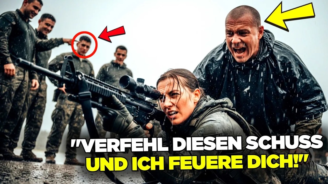 Der Kampfausbilder Bellte „Noch Mal!“, Ihr Schuss Spaltete Das Ziel, Der Schießstand Verstummte