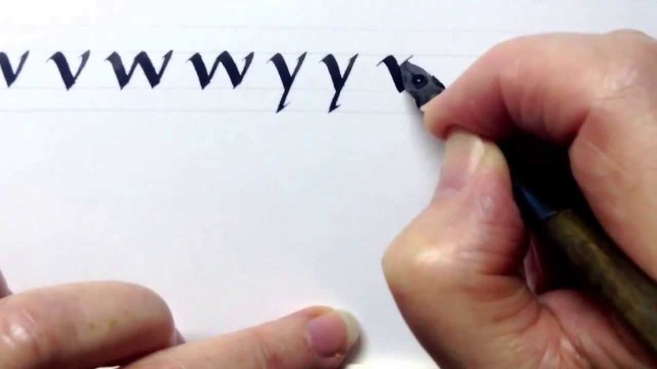 Calligraphy - Uncials 5