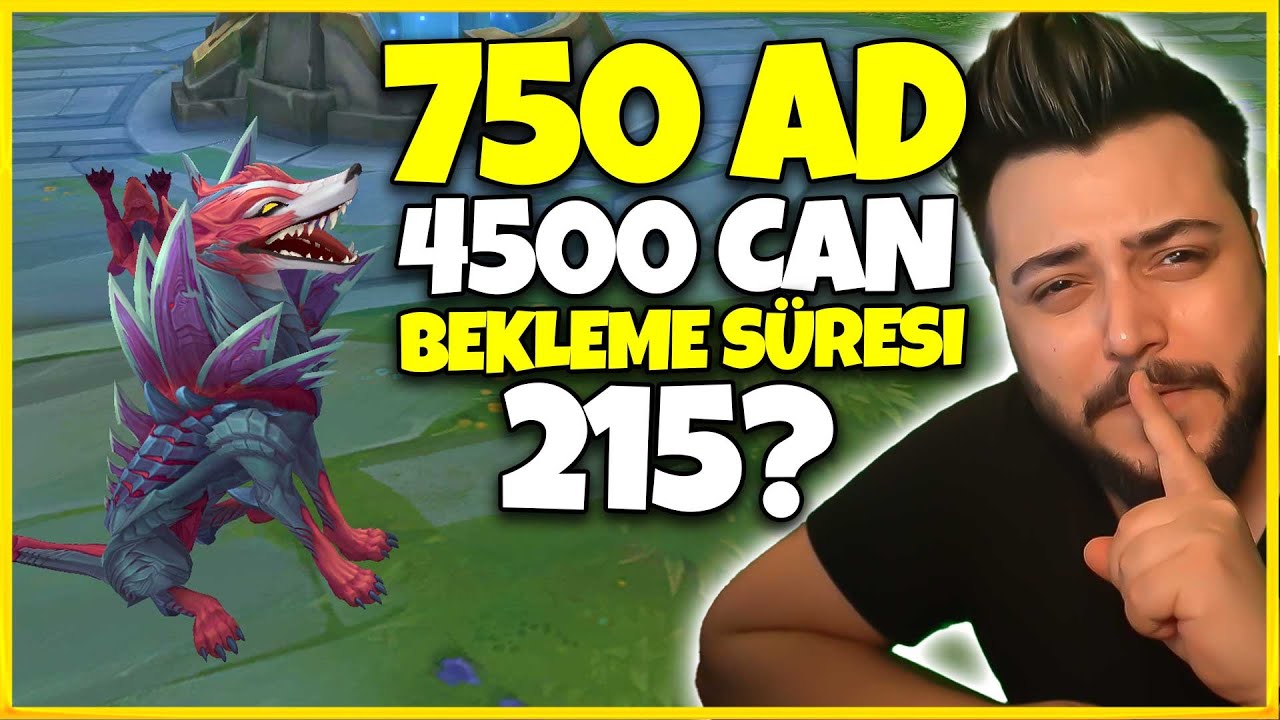 Rito 4500 Can 750 AD Normal Mi? Naafiri Jungle Oyunun En Saçma Statlarına Sahip Şampiyonu 😱