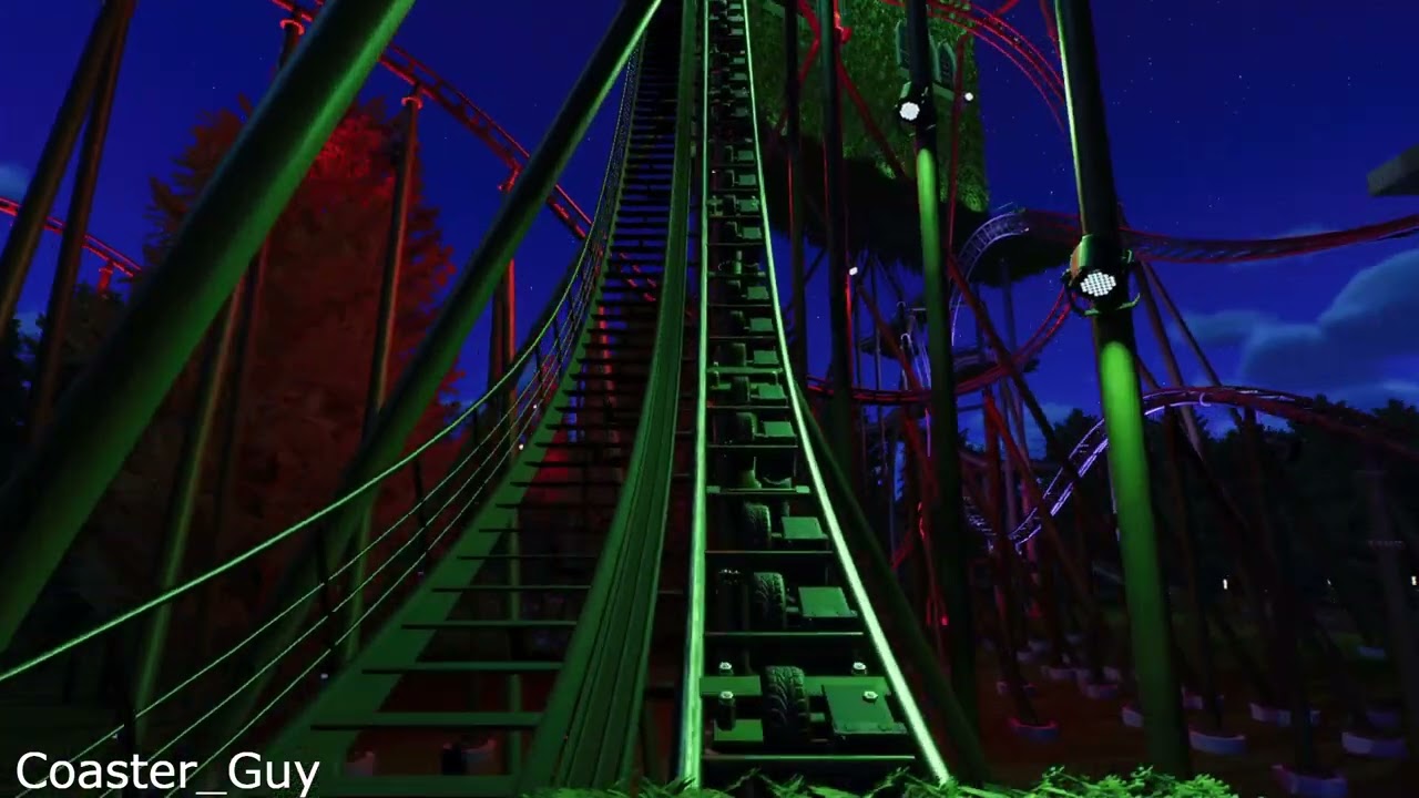 Tilt coaster Day/Night POV