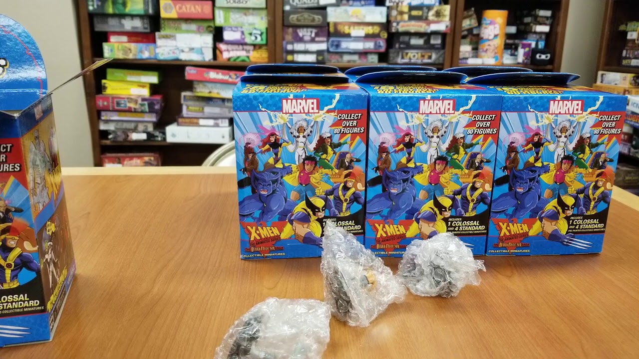 Heroclix Marvel X-Men The Animated Series The Dark Phoenix Saga Unboxing!!!