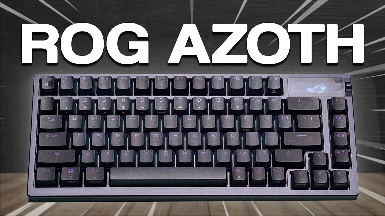Эта игровая клавиатура отличная, НО... | ASUS ROG AZOTH